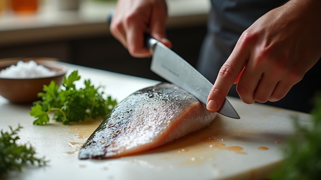 fillet with precision techniques