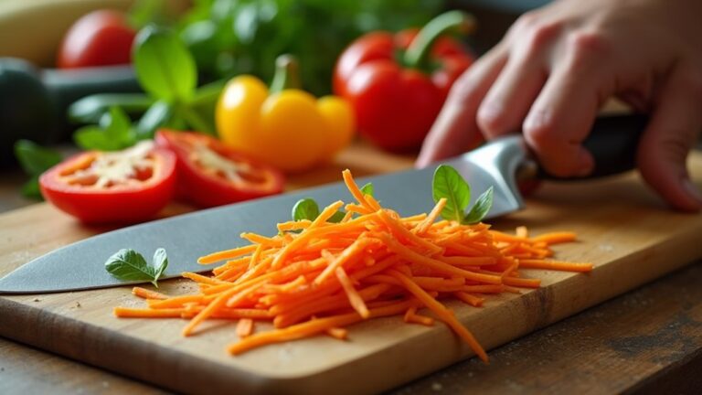 julienne vegetables step guide