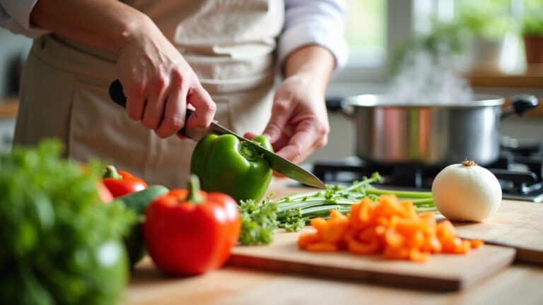 quick vegetable chopping methods