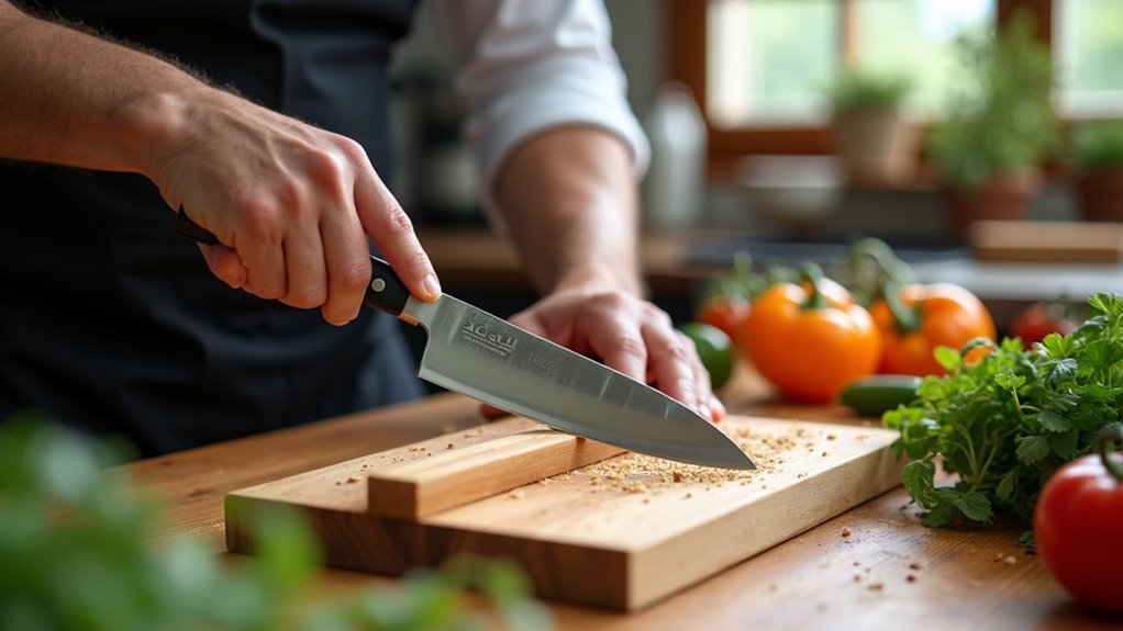 regular honing for knife longevity