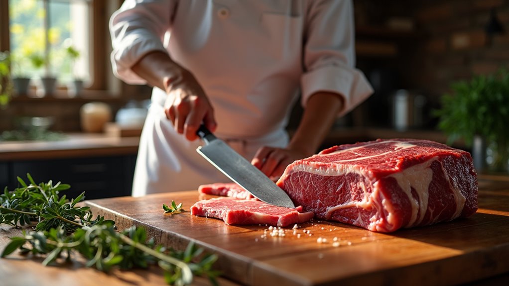 tender meat cutting techniques