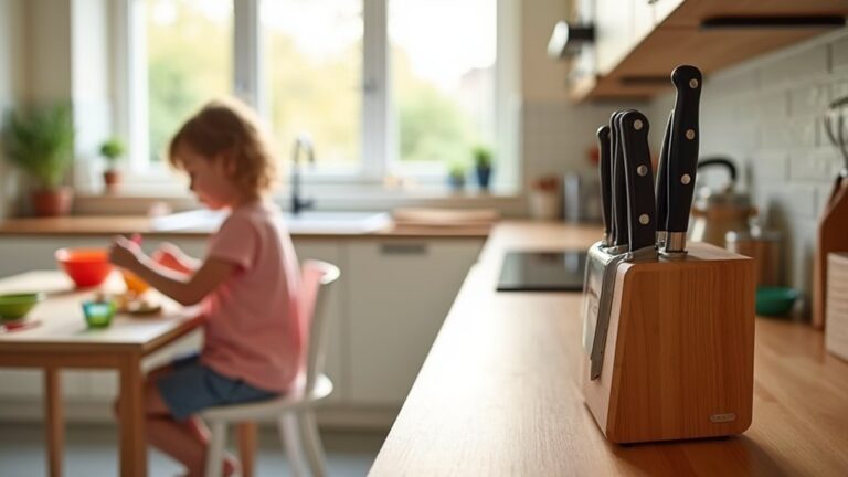 childproof knife storage solutions