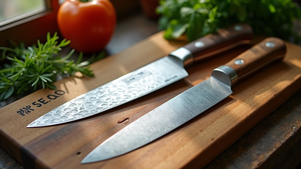 forged knives offer durability