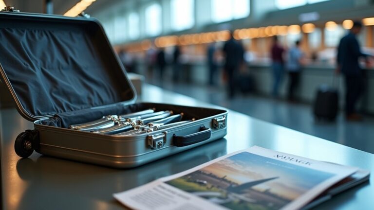 knives prohibited in luggage