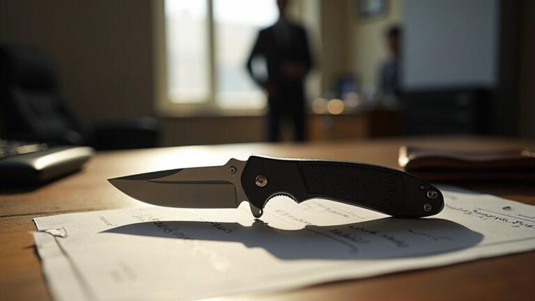 knives self defense legal implications